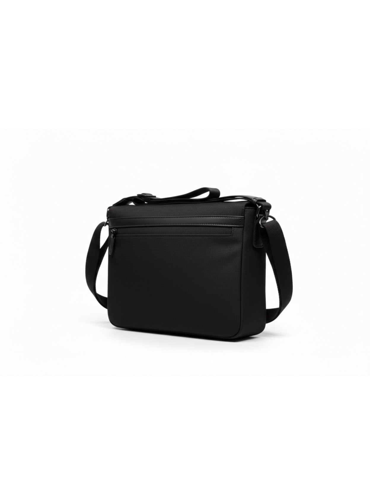 David Jones Mens Shoulder Bag Stylish and Durable Everyday Carry | Color Black(931106)