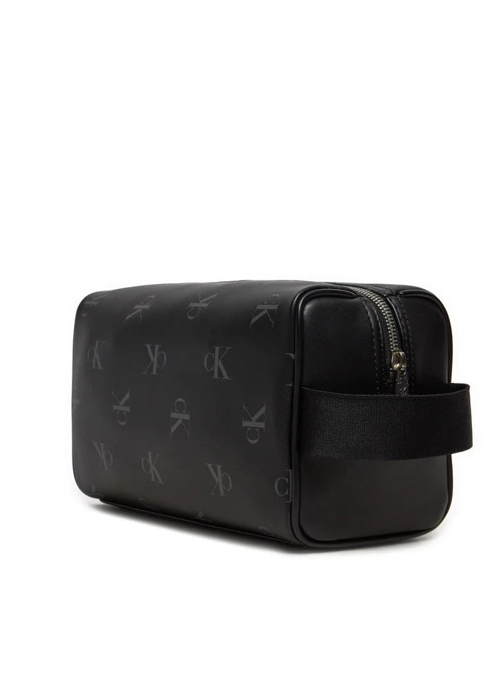 AOP Dopp Kit Cosmetic Bag Color Black