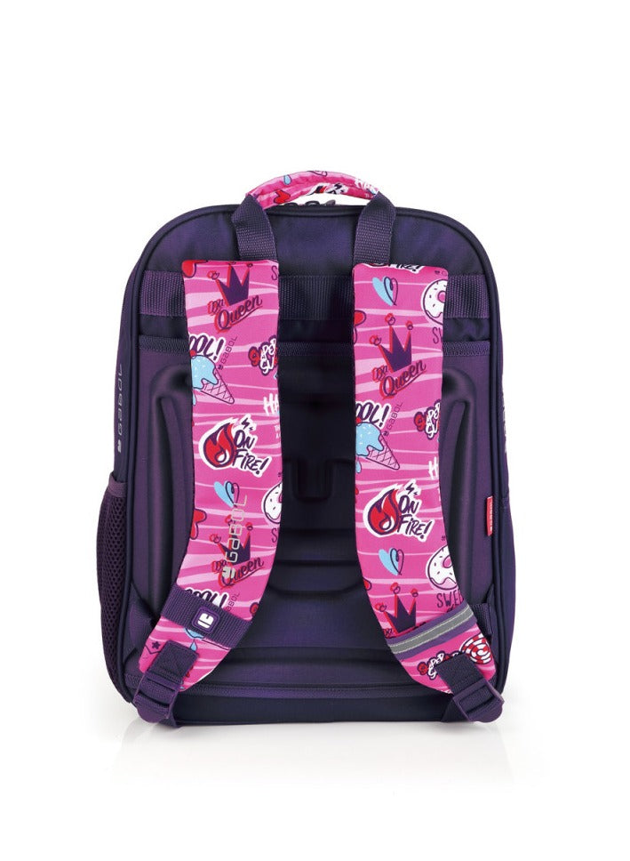 Gabol Sticker Kids Backpack Lightweight Children's Nursery School Bag for Preschool Boys Girls