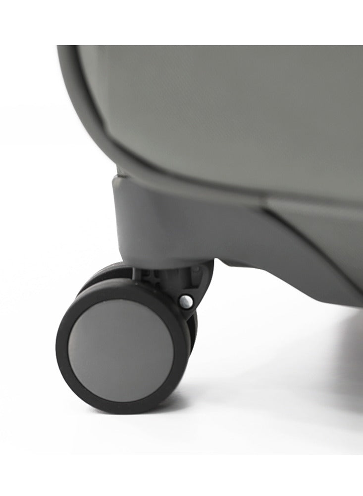 Escape Softside Polyester Luggage on Wheels for Unisex – Lightweight Travel Suitcase with Spinner Wheels