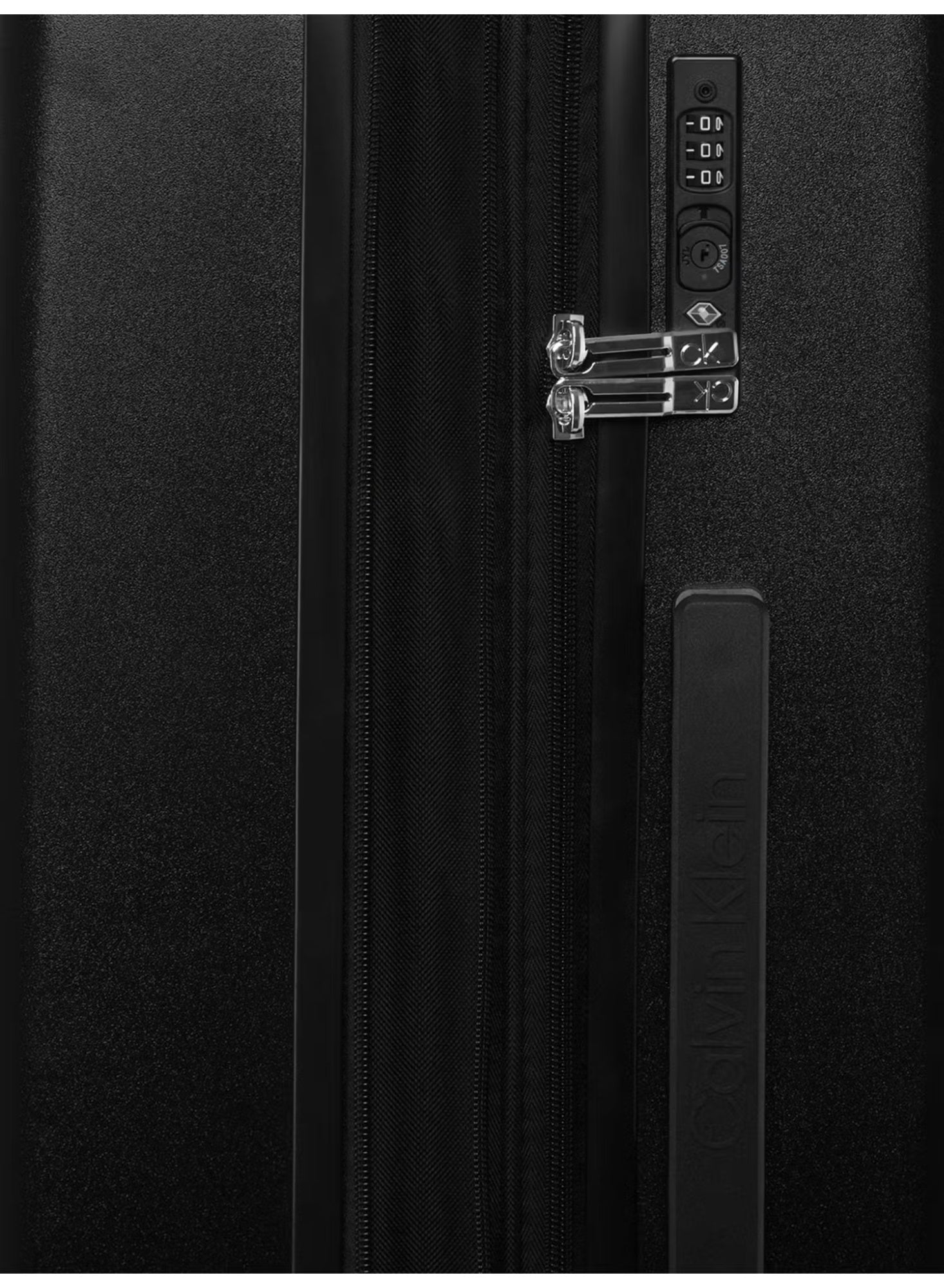 Calvin Klein In Stereo Hardside Luggage on Wheels for Unisex | Ultra Lightweight ABS with 4 Spinner Wheels|Color Black