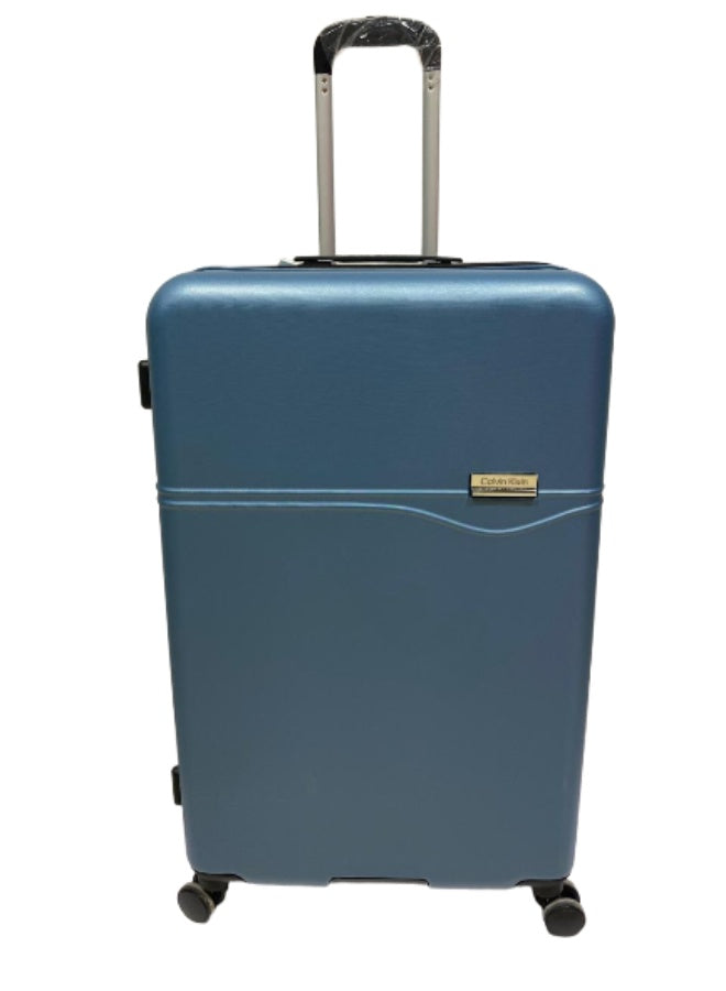 Calvin Klein Hardside Luggage on Wheels for Unisex | Ultra Lightweight ABS on with Spinner Wheels 4 Color Indian Teal