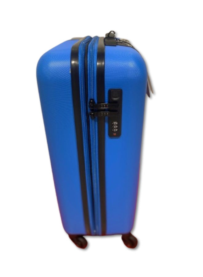 GABOL Future Medium Hard Shell Suitcase – Celeste Color | Lightweight ABS Trolley Luggage with 4 Spinner Wheels