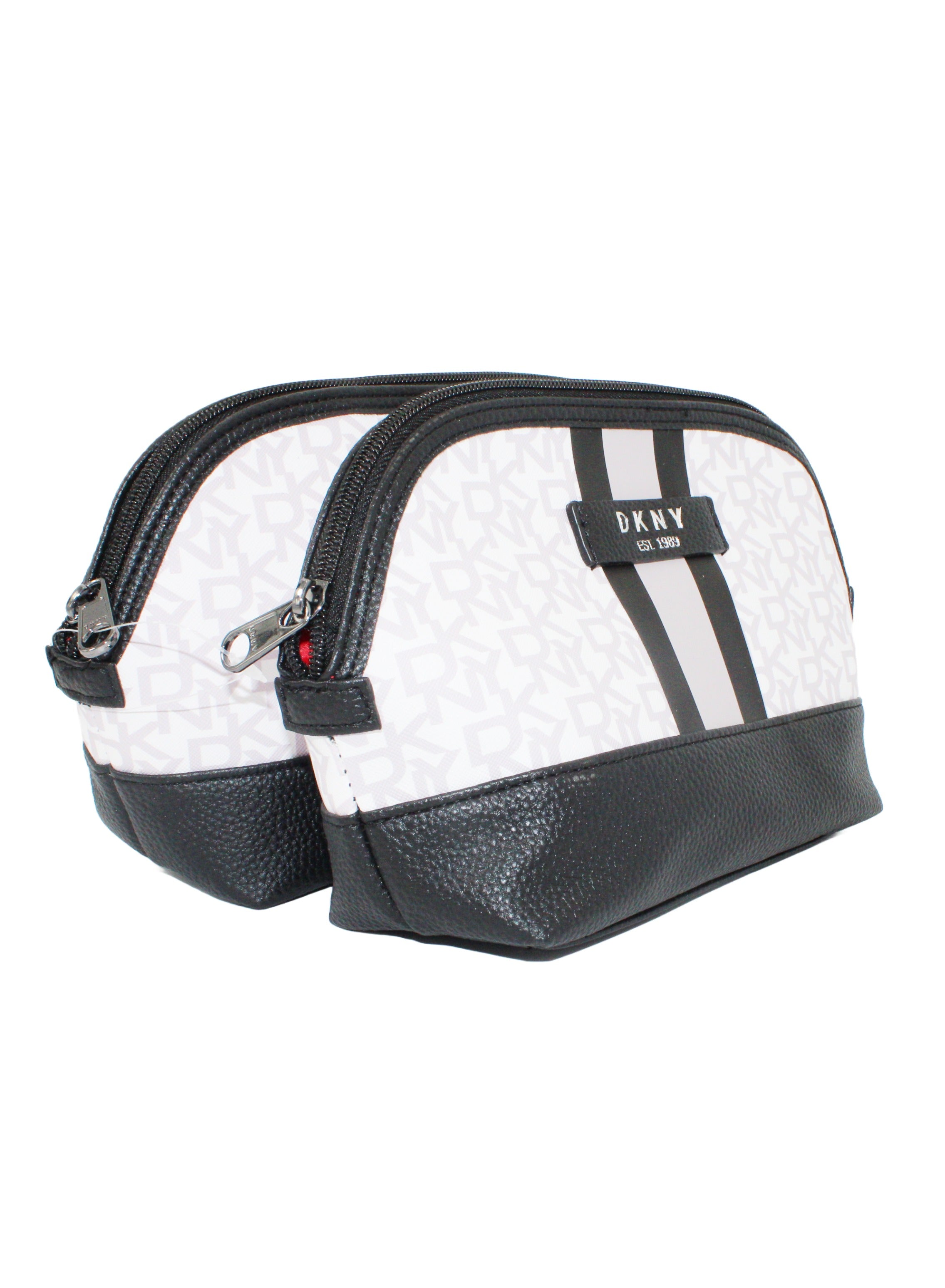 DKNY Signature Stripe 2.0 Cosmetic Bag