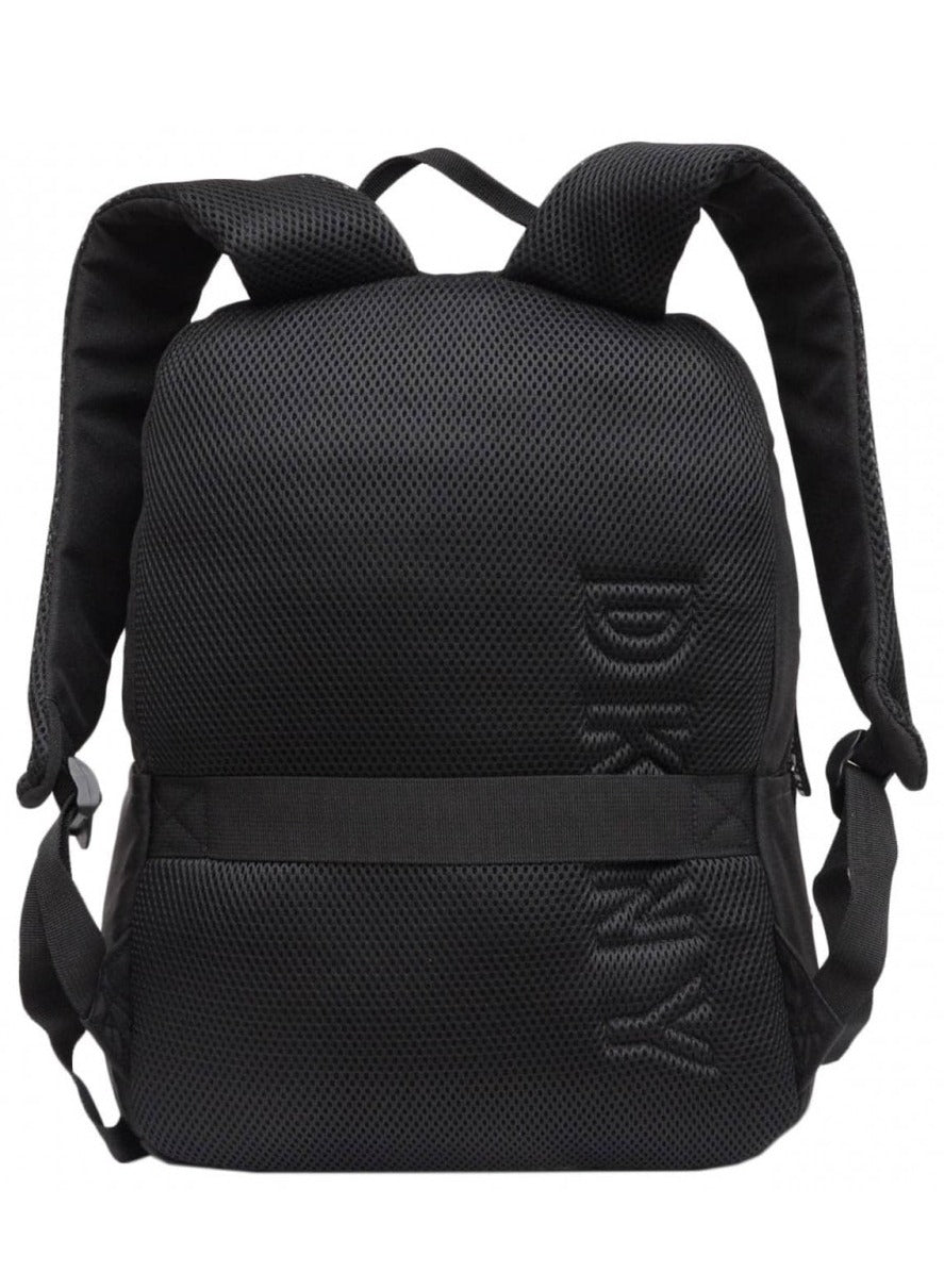 DKNY Neo Vintage Sport Business Travel Daypack Laptop Backpack for Men Women and Teens (Black)