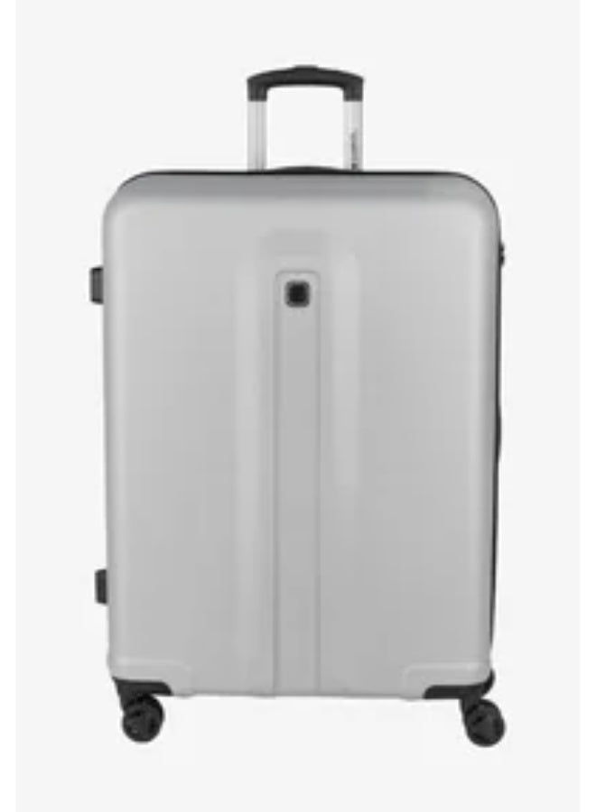 Gabol Orleans Medium Trolley Bag – Plata (Silver) – ABS Hard Shell 4-Wheel Lightweight Travel Suitcase
