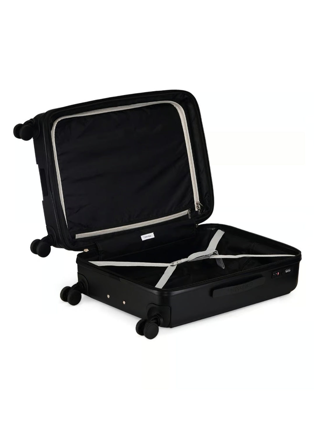 Bleeker Street Hardside Luggage on Wheels for Unisex | Ultra Lightweight ABS on with Spinner Wheels 4 Color Black