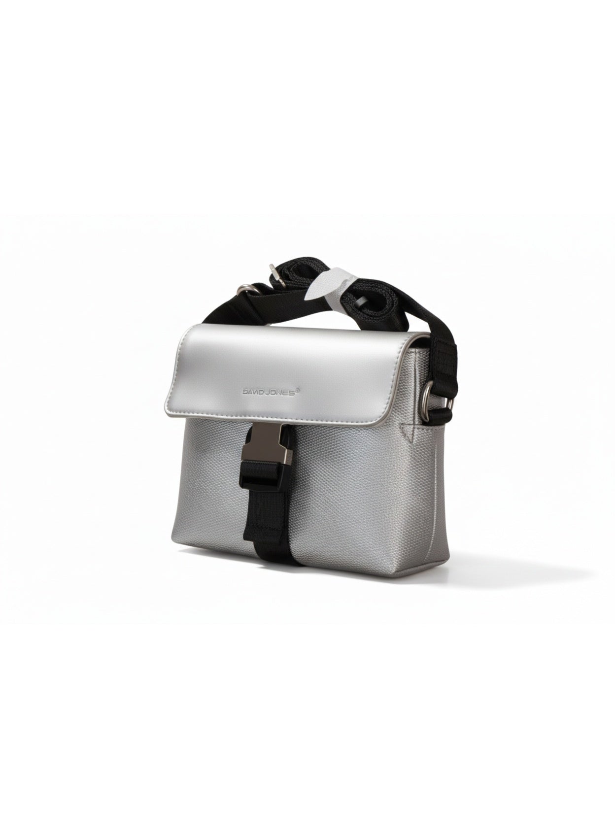 David Jones Women's Handbag Stylish and Durable Everyday Carry | Color Silver(CM7490)