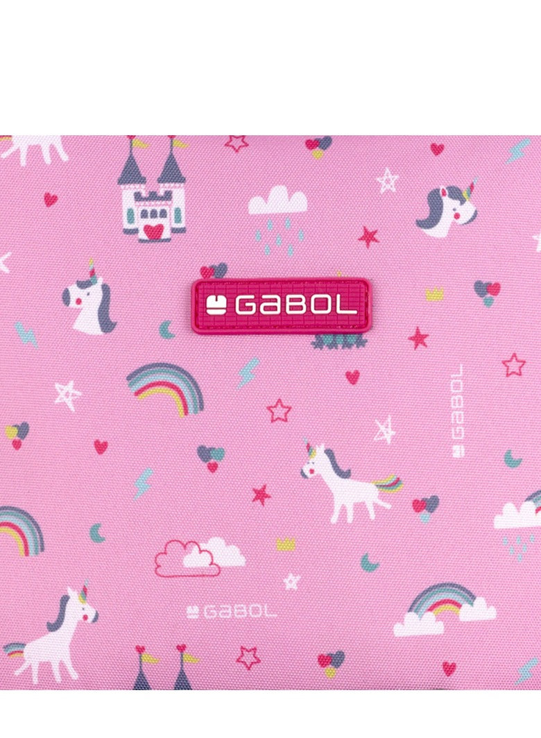 Pink Printed Pencil Case Unicorn