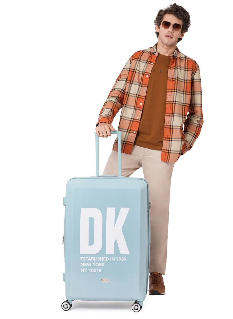 MIRRORED Hardside Luggage on Wheels for Unisex | Ultra Lightweight ABS on with Spinner Wheels 4 Color SEAFOAM