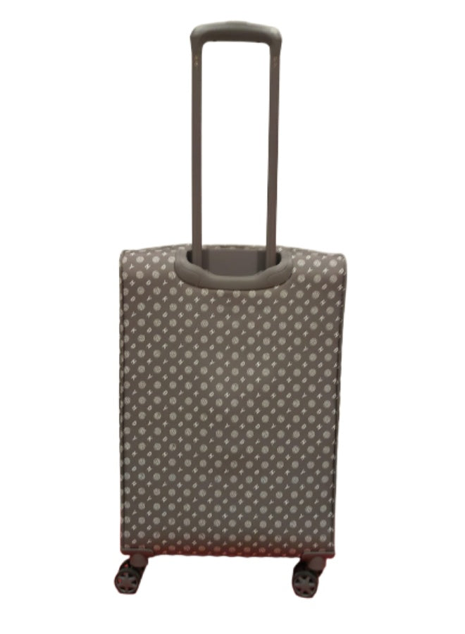 DKNY Legacy Hardside Luggage on Wheels for Unisex | Ultra Lightweight ABS on with Spinner Wheels 4 Color Charcol/White