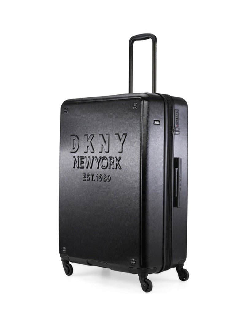 Dkny New Yorker Hardside Luggage on Wheels for Unisex | Ultra Lightweight ABS on with Spinner Wheels 4 Color Black