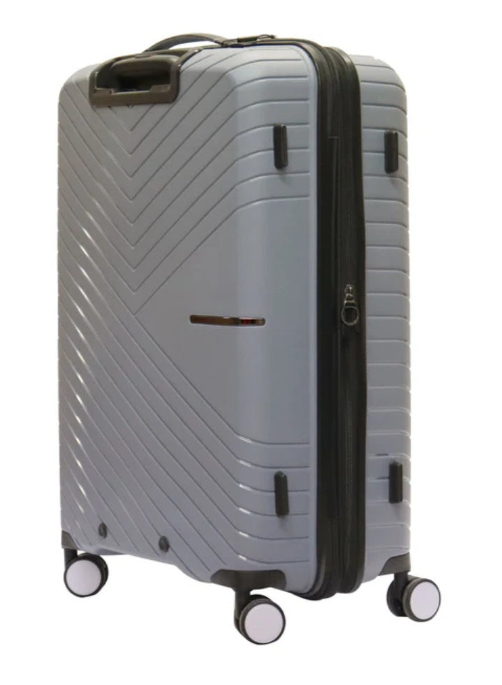Sustain 2.0 Hardside Luggage on Wheels for Unisex | Ultra Lightweight ABS on with Spinner Wheels 4 Color Flintstone