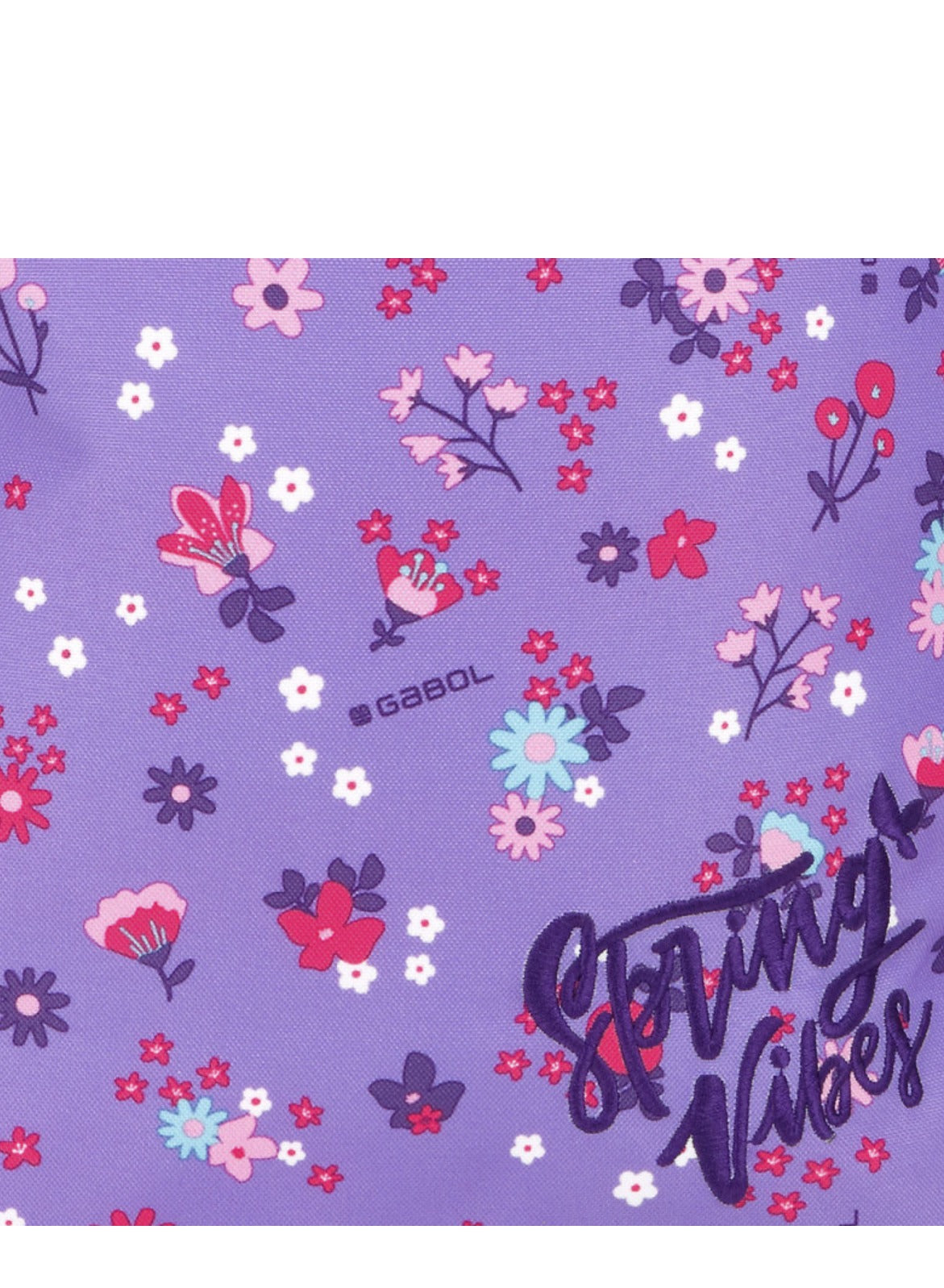 Gabol Violet Kids Trolley Backpack Children's Nursery School Bag for Preschool Boys Girls