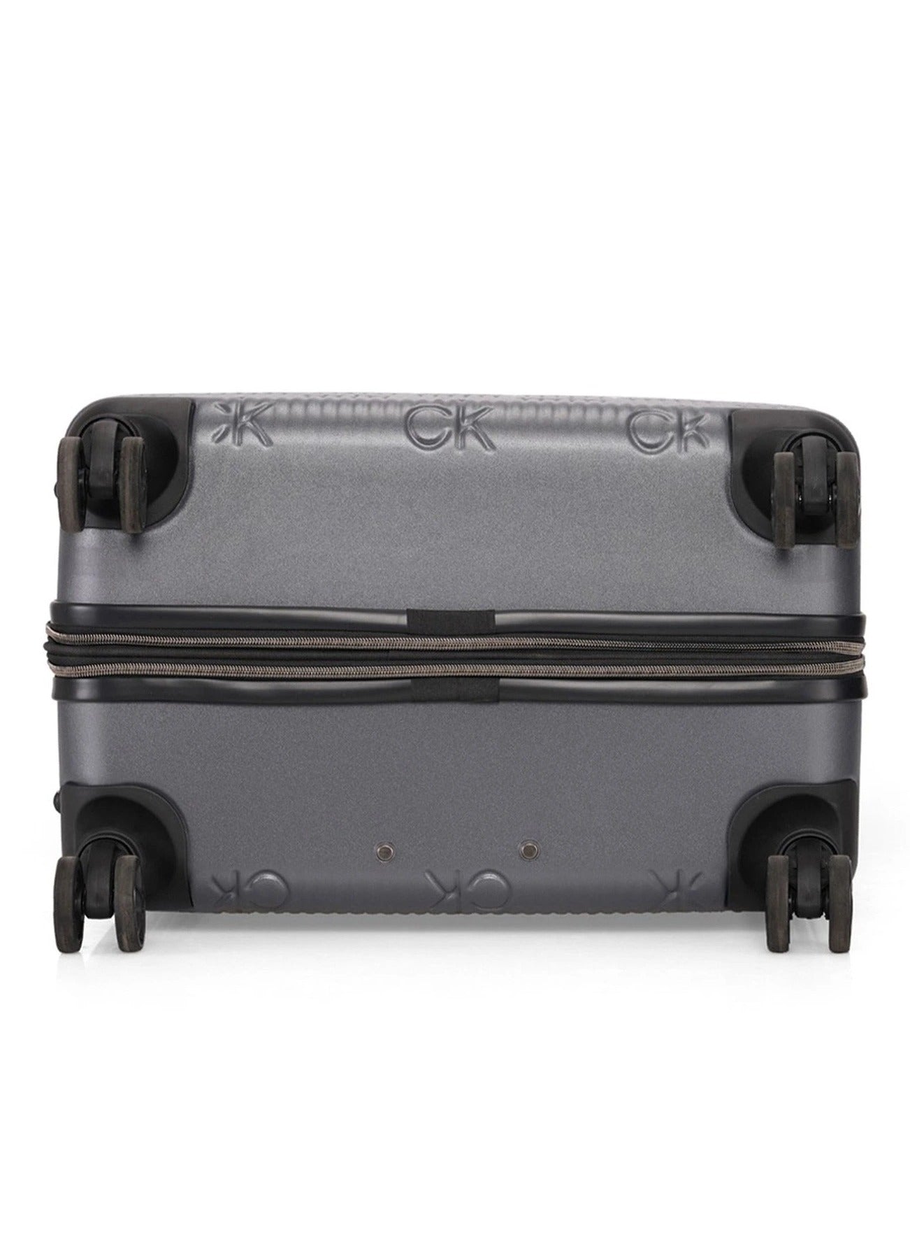 Insignia 2.0 Hardside Spinner Luggage On Wheels, Ultra Lightweight ABS, 4 Double Wheels Color Charcoal Grey