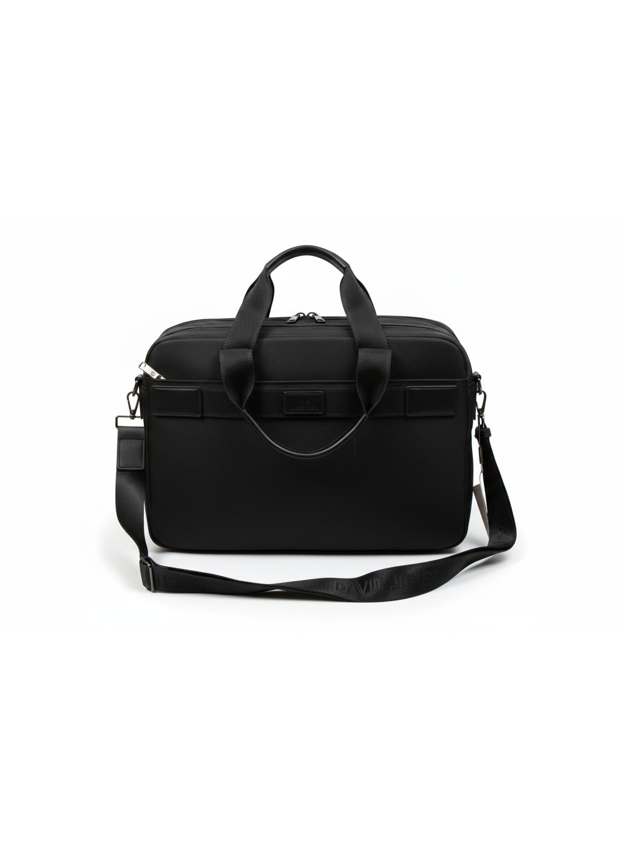 David Jones Mens Shoulder Bag Stylish and Durable Everyday Carry | Color Black(694407)