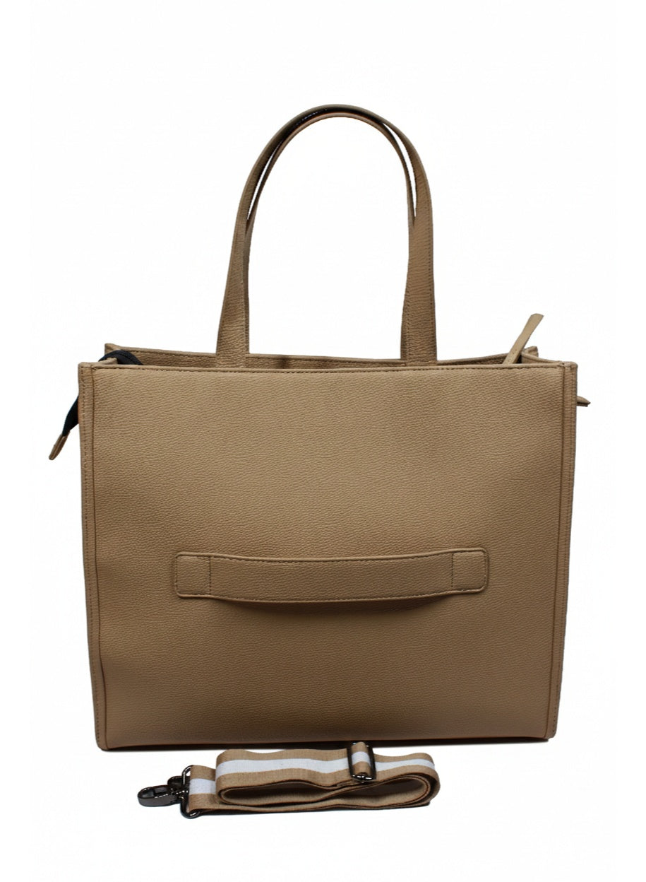 Rivets women's handbag & shoulder bags Women Shoulder Tote Bags Top Handle Satchel Color Cork