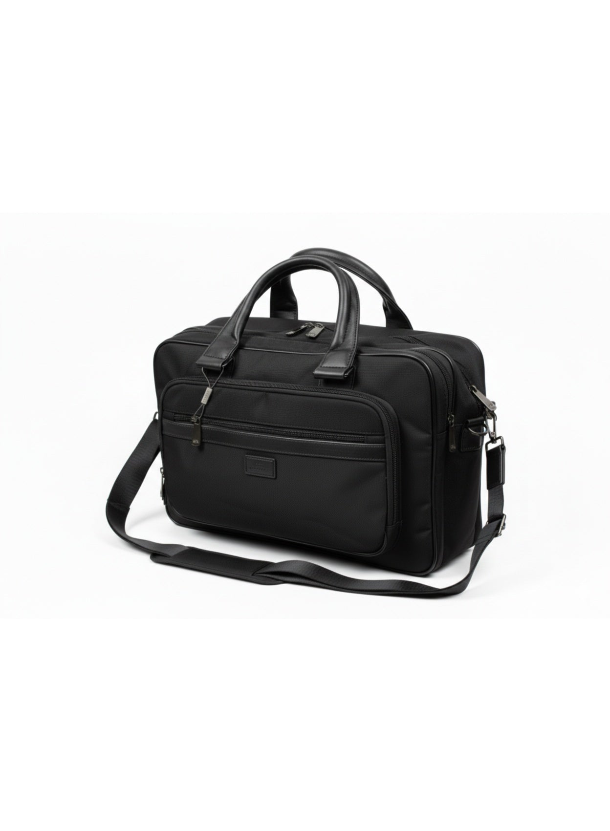 David Jones Mens Hand Bag Stylish and Durable Everyday Carry | Color Black(932207)
