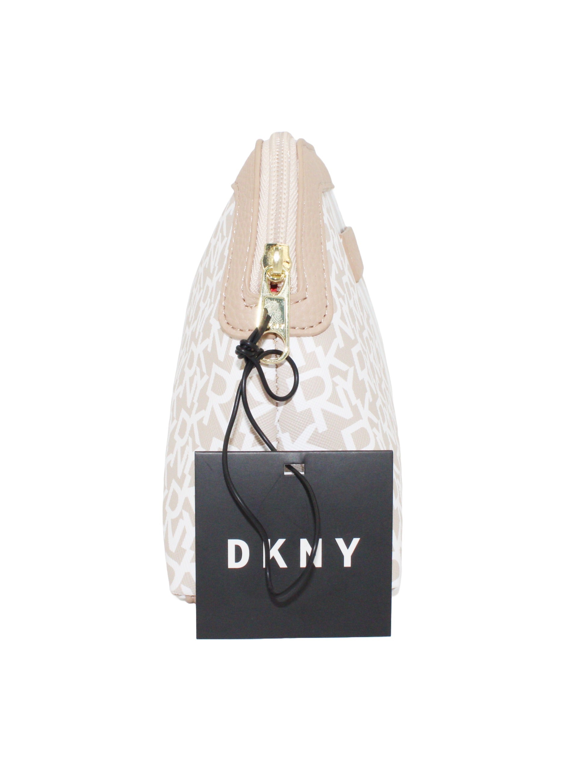 DKNY Signature Stripe Cosmetic Pouch