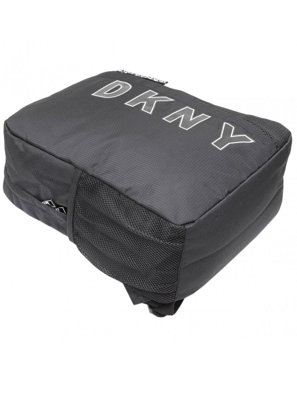DKNY Venture Business Travel Daypack Laptop Backpack for Men Women and Teens (Black)