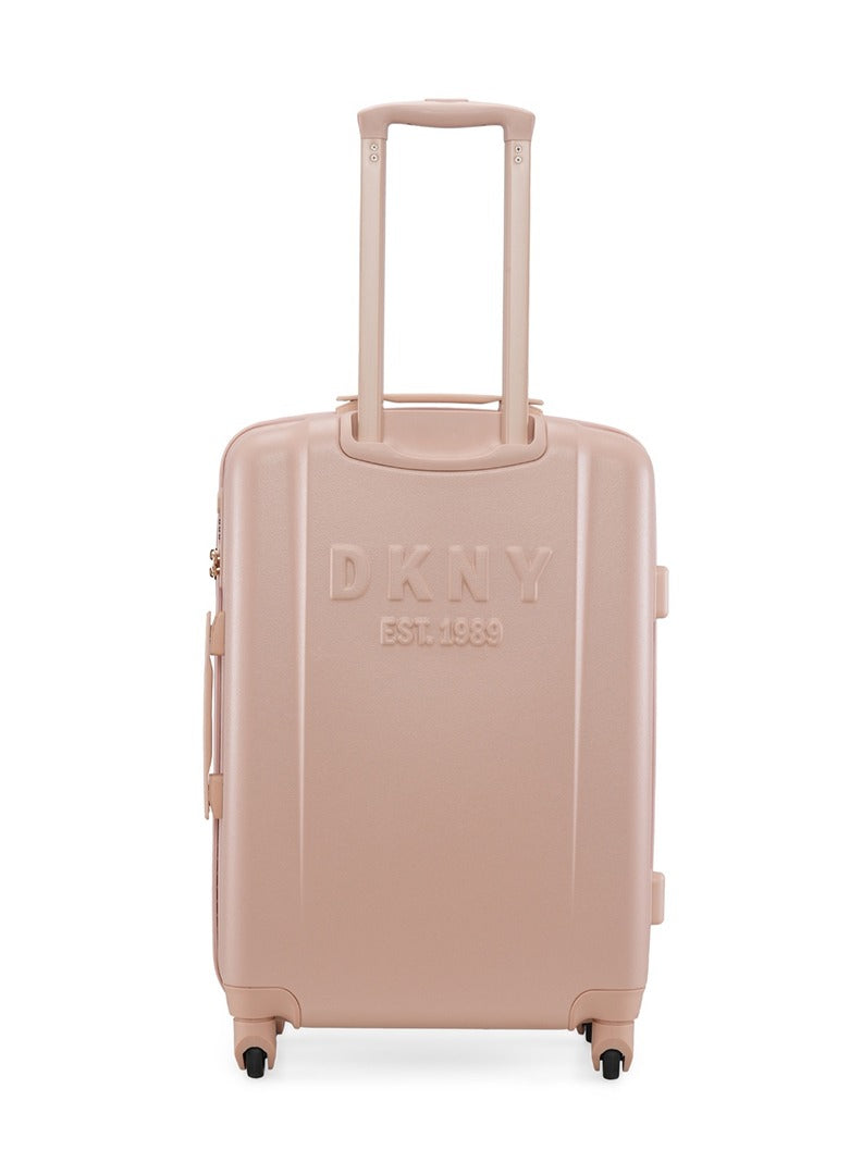 Dkny Promo INTL PR1 Hardside Luggage on Wheels for Unisex | Ultra Lightweight ABS on with Spinner Wheels 4 Color Sunkiss