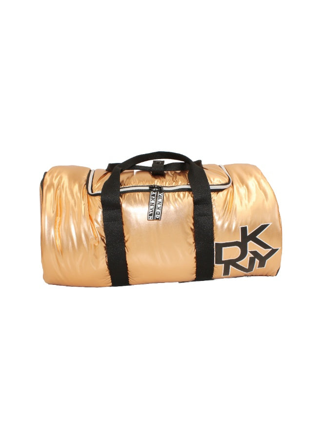 DKNY SKYLIGHT DOWN SPCE DUFFLE BAG COLOUR GOLD