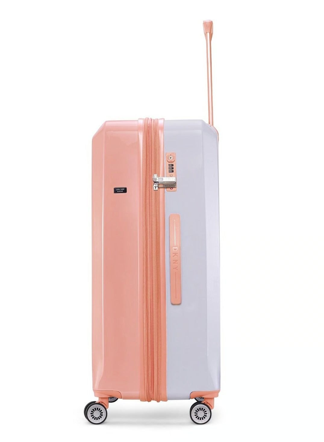 MIRRORED Hardside Luggage on Wheels for Unisex | Ultra Lightweight ABS on with Spinner Wheels 4 Color CORAL