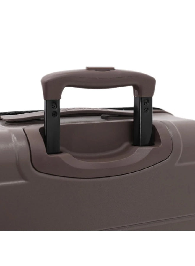 Palisades Hardside Luggage on Wheels for Unisex | Ultra Lightweight ABS on with Spinner Wheels 4 Color Brown