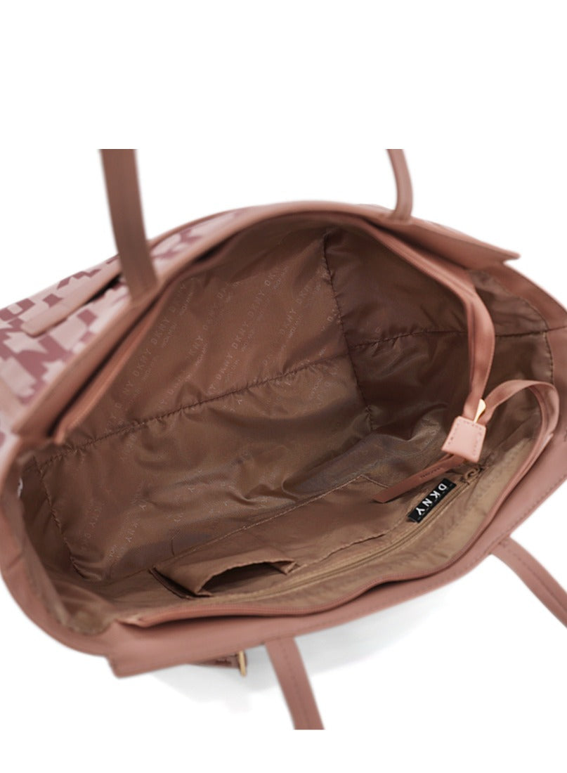 ICONIC women's handbag & shoulder bags women shoulder tote bags top handle satchel color BLUSH