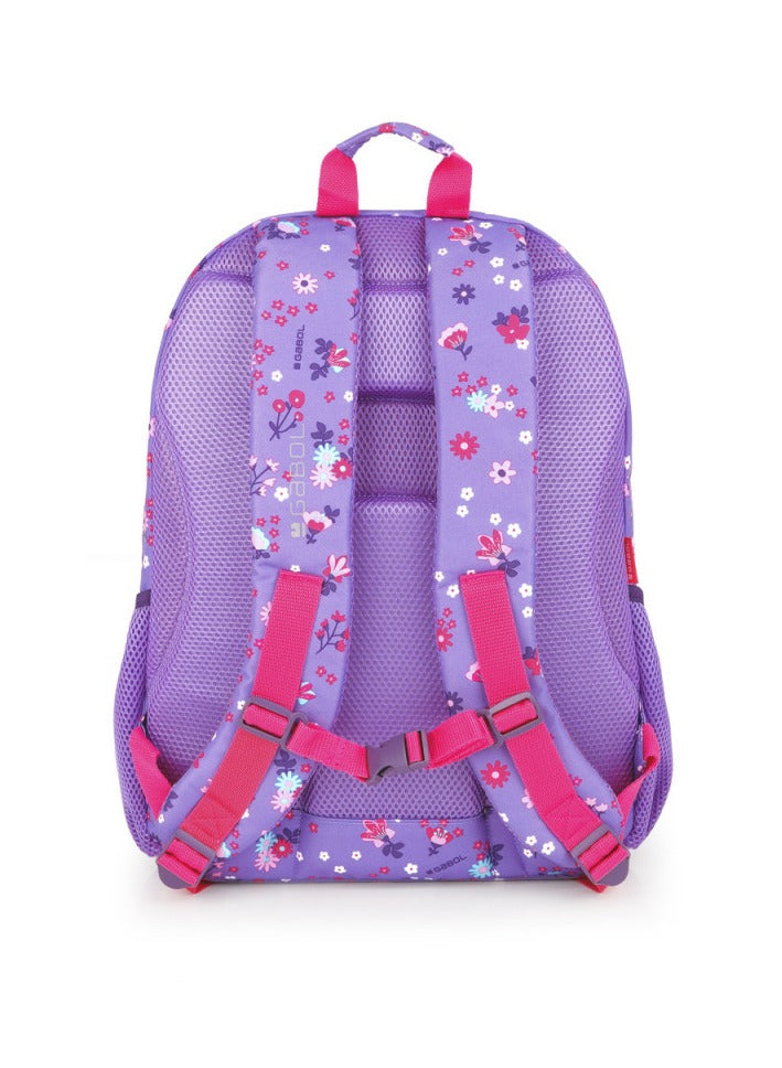 Gabol Violet Kids Backpack Lightweight Children's Nursery School Bag for Preschool Boys Girls