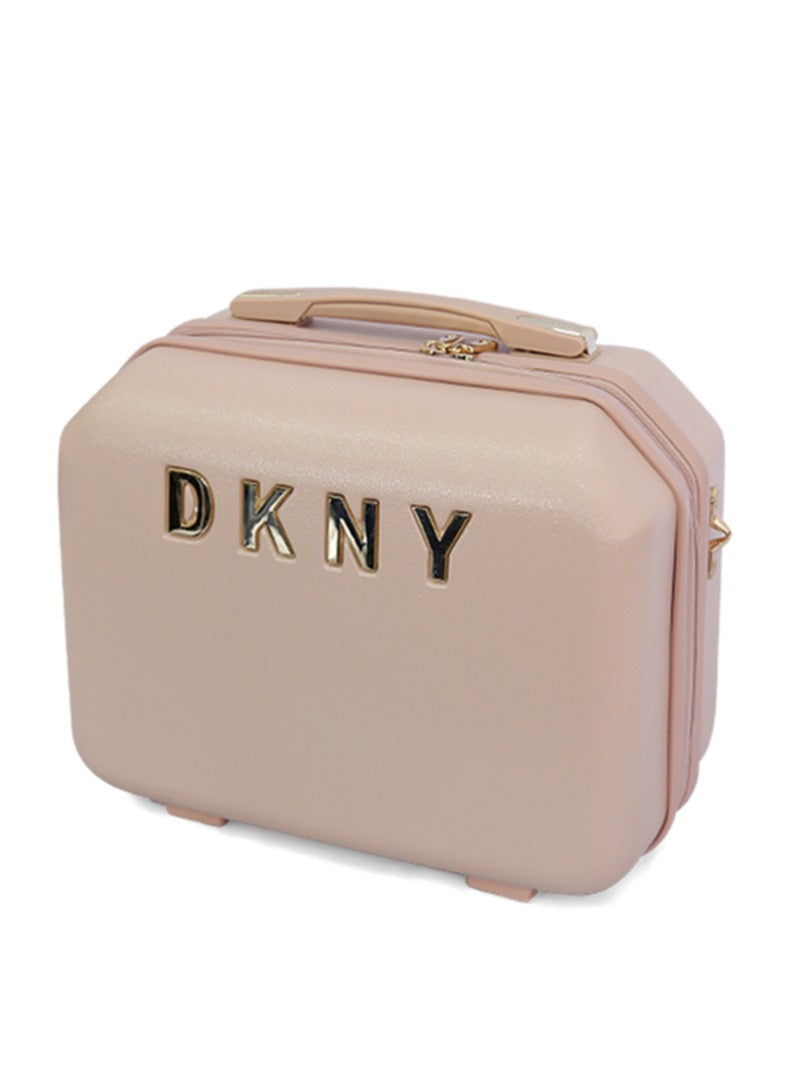 DKNY Allure 3-Piece Hardsided Luggage Set on Wheels for Unisex | Ultra Lightweight ABS with Spinner Wheels 4 Color Pink