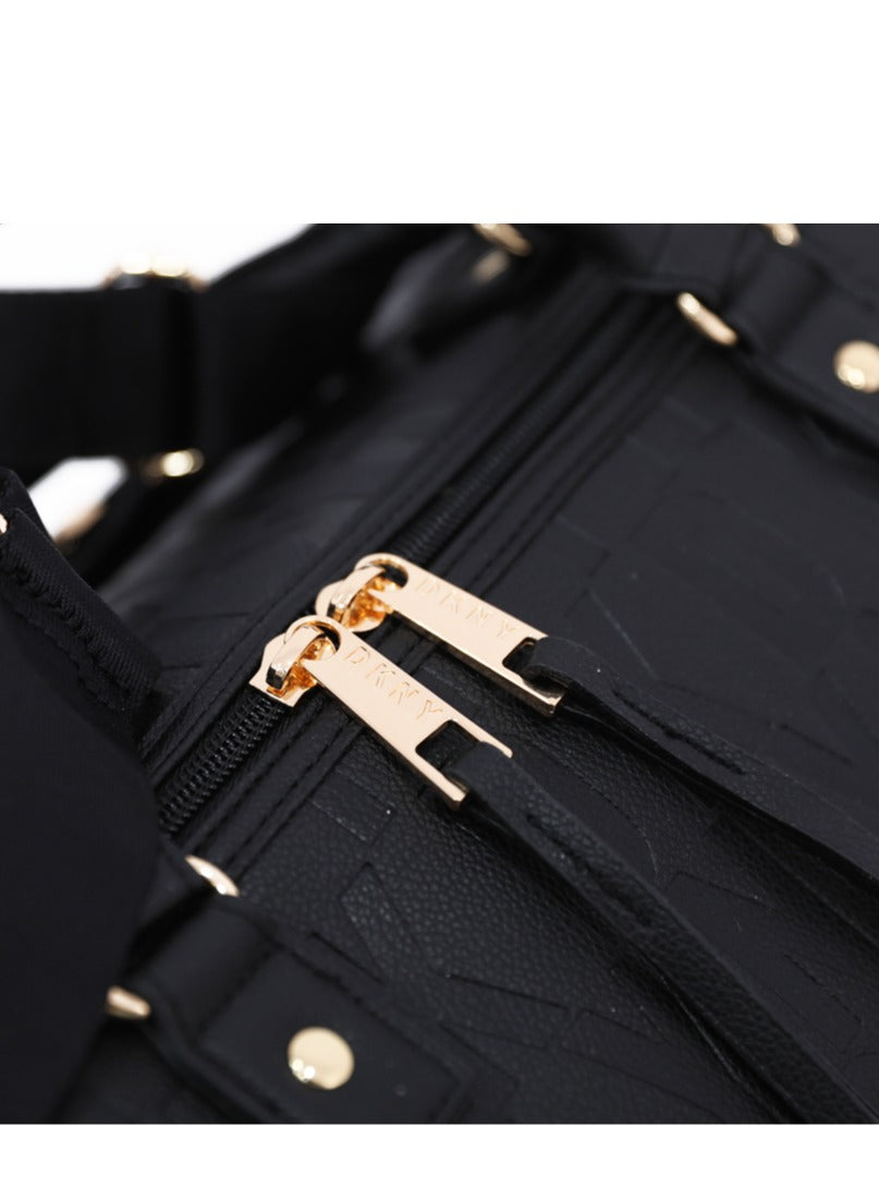 Impressionist Duffle Bags for Unisex | Ultra Lightweight Travel, Sports & Gym Duffle Bags Color Black