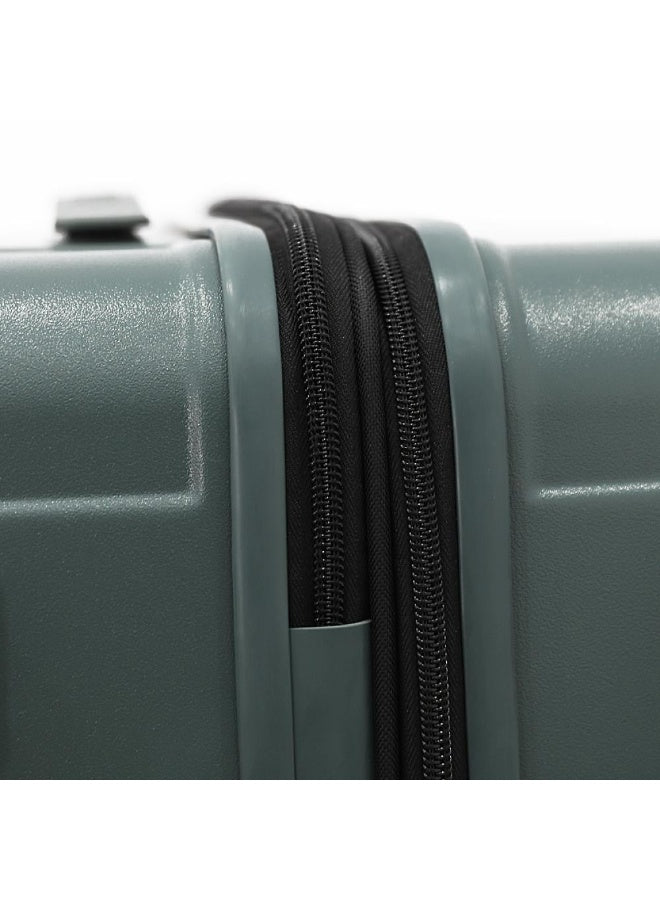 Calvin Klein Palisades 3-Piece Hardsided Luggage Set on Wheels for Unisex | Ultra Lightweight ABS with Spinner Wheels 4 Color Sage