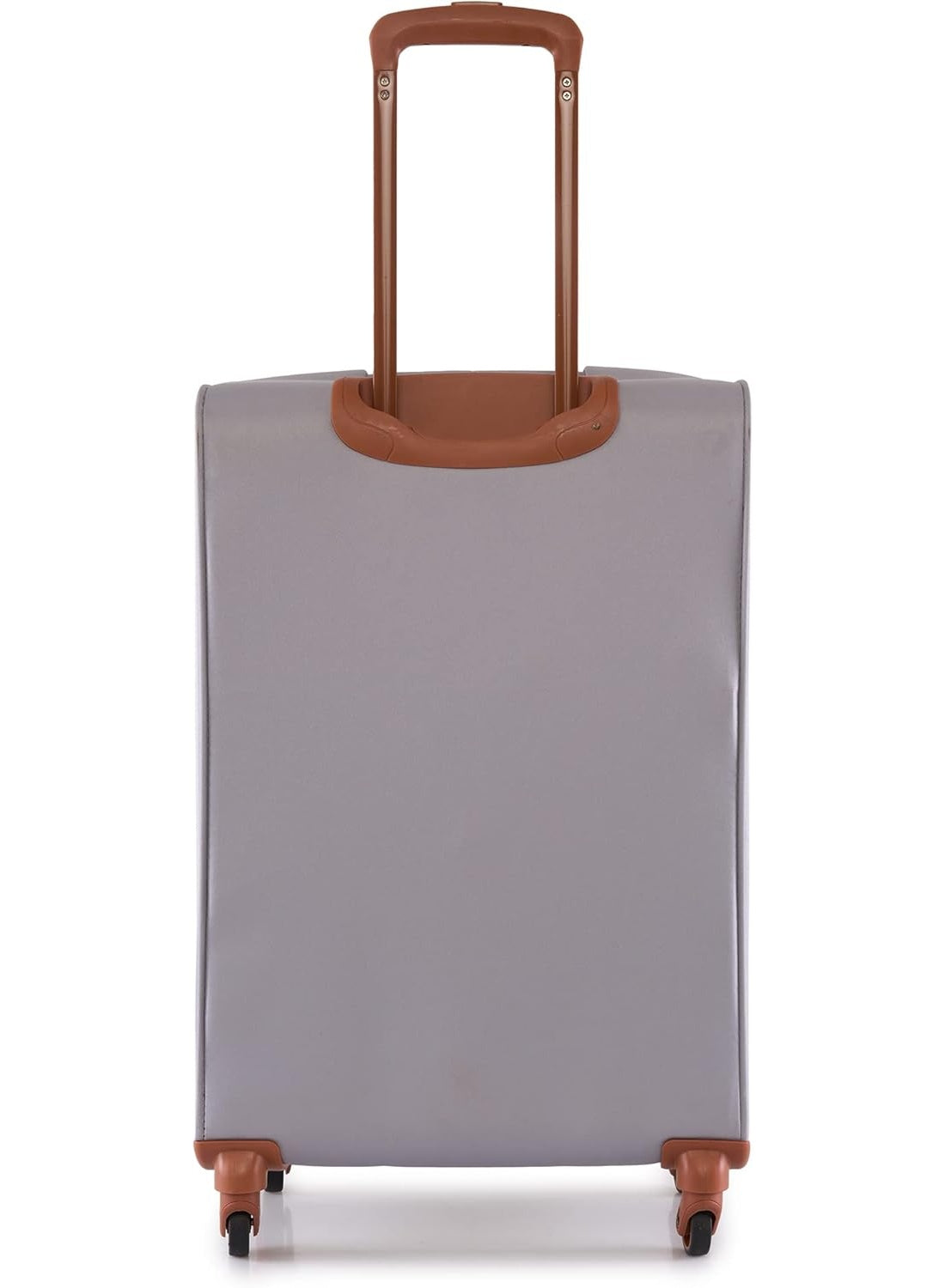 DKNY Autograph Softside Luggage on Wheels for Unisex | Ultra Lightweight ABS on with Spinner Wheels 4 Double Wheel (STORM GREY, 24 Inch)