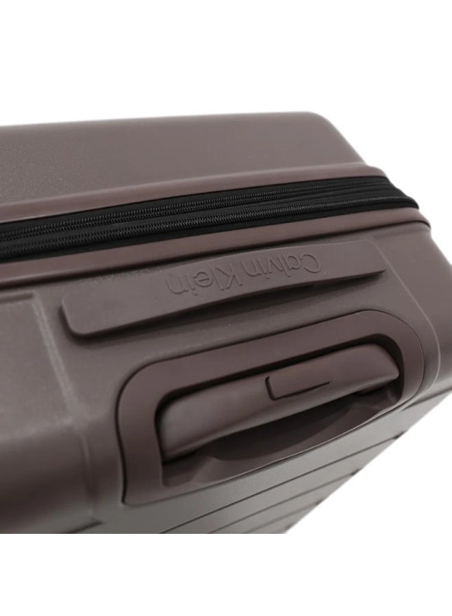 Palisades Hardside Luggage on Wheels for Unisex | Ultra Lightweight ABS on with Spinner Wheels 4 Color Brown