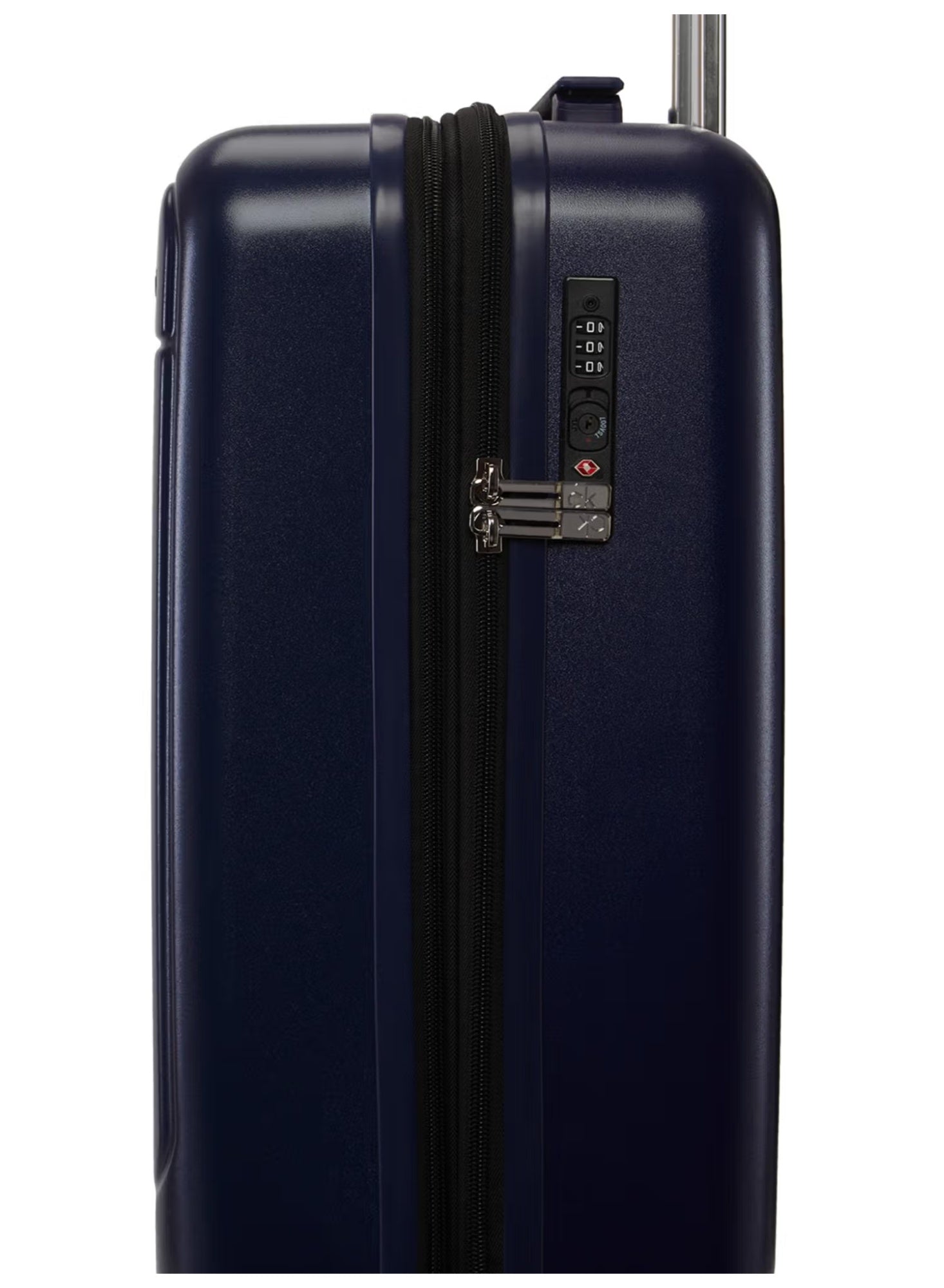 Calvin Klein In Stereo Hardside Luggage on Wheels for Unisex | Ultra Lightweight ABS with 4 Spinner Wheels|Color Midnight Navy