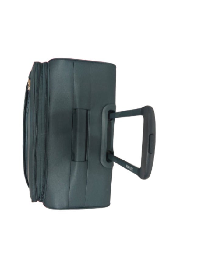 DKNY ECHO Softside Luggage on Wheels for Unisex | Ultra Lightweight ABS on with Spinner Wheels 4 Color Pine