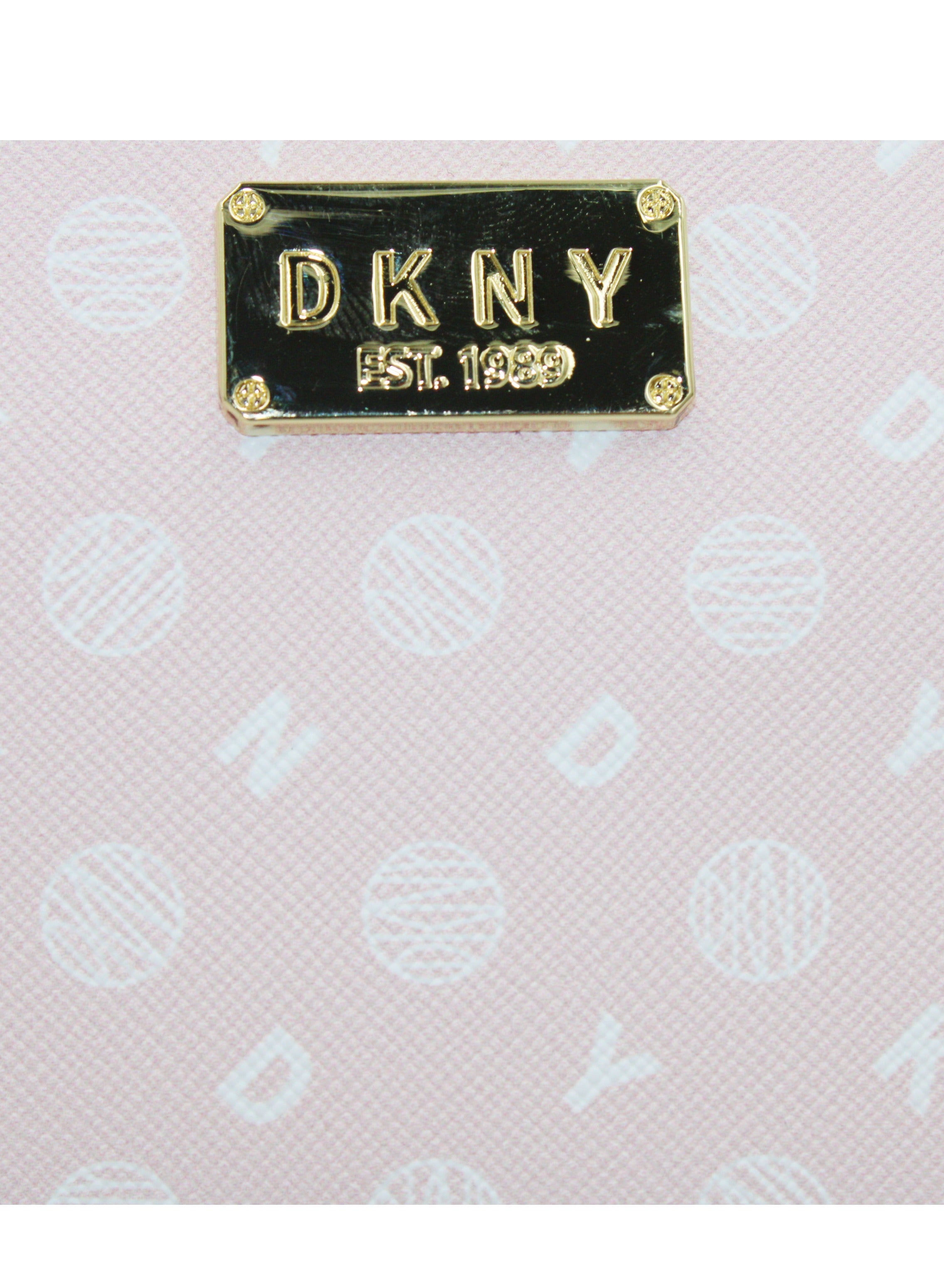 DKNY Legacy Beauty Pouch Cosmetic Bag, Travel Make up Bag Small, Small Waterproof and Lightweight Cosmetic Bag Storage Bag, Small Makeup Bag, Travel Toiletry Bag