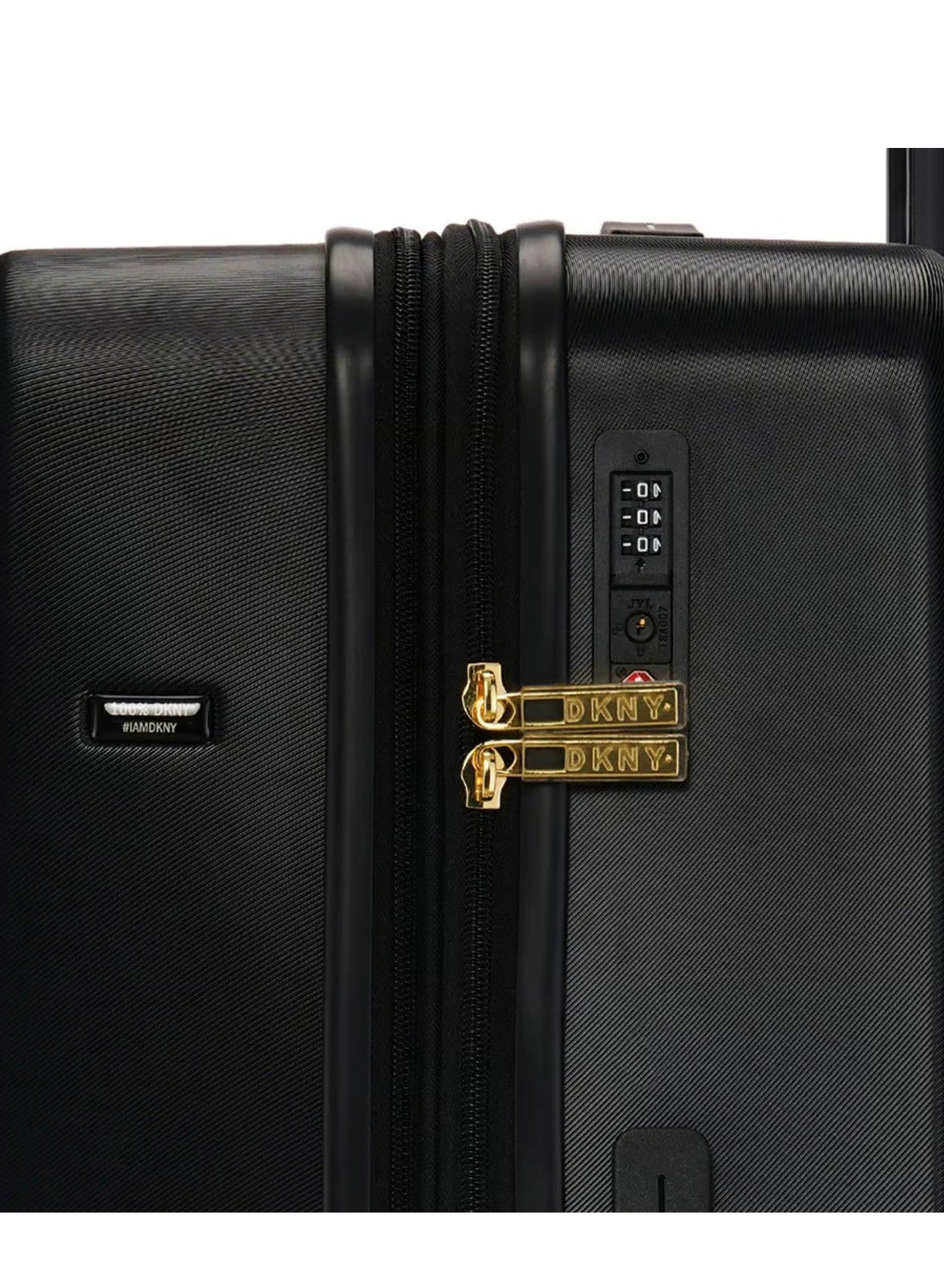 ECHO Hardside Luggage on Wheels for Unisex | Ultra Lightweight ABS on with Spinner Wheels 4 Color Black