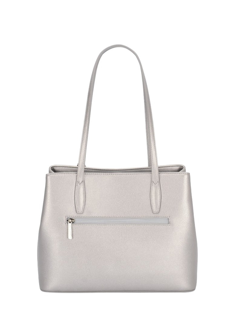 David Jones Kyria Handbags for Women Top Handle Purse Faux Leather Satchel Bags Stylish Tote Bags Shoulder Crossbody Bag Ladies Handbag