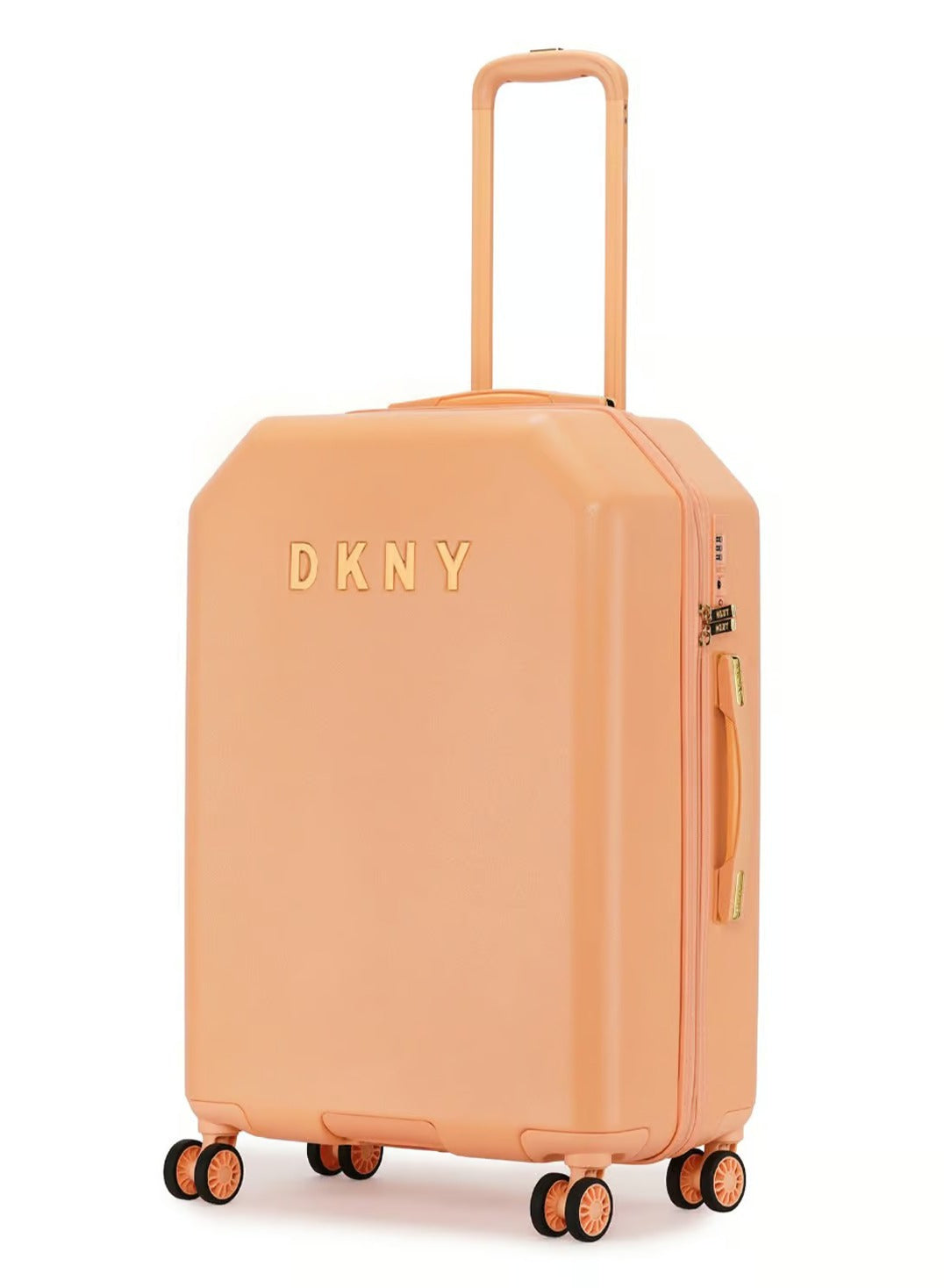 Allure Hardside Luggage on Wheels for Unisex | Ultra Lightweight ABS on with Spinner Wheels 4 Color APRICOT