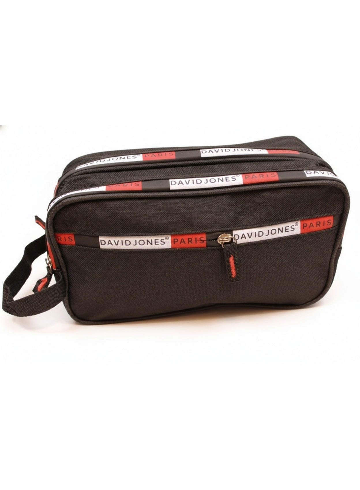 David Jones Mens Dopp Kit Stylish and Durable Everyday Carry | Color Black(T002)