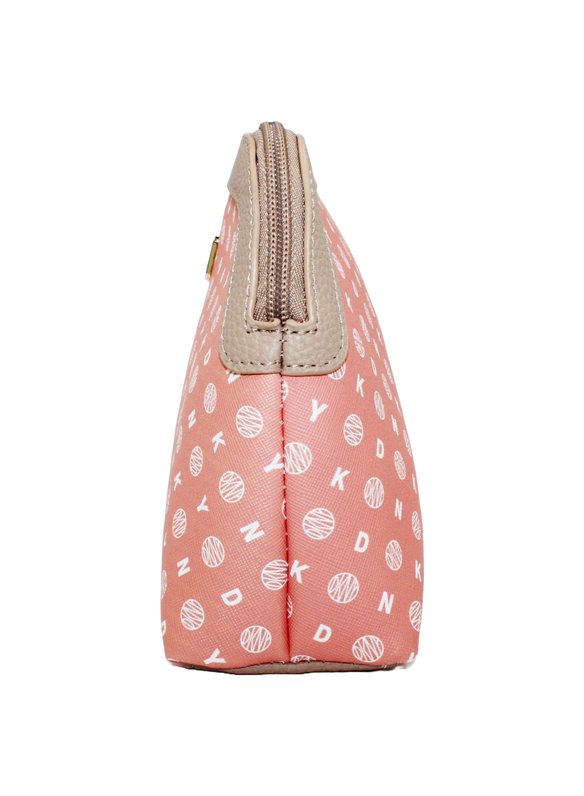 DKNY Legacy Beauty Pouch Cosmetic Bag, Travel Make up Bag Small, Small Waterproof and Lightweight Cosmetic Bag Storage Bag, Small Makeup Bag, Travel Toiletry Bag