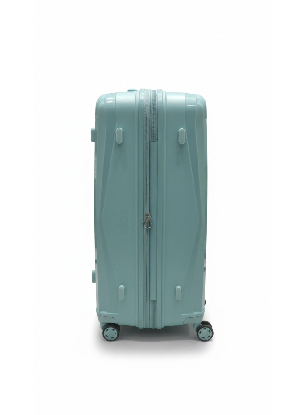 Gabol Queens Large Hard Shell Suitcase – 75cm Lightweight ABS Trolley Luggage, 4-Wheel Spinner, TSA Lock – Mint Green