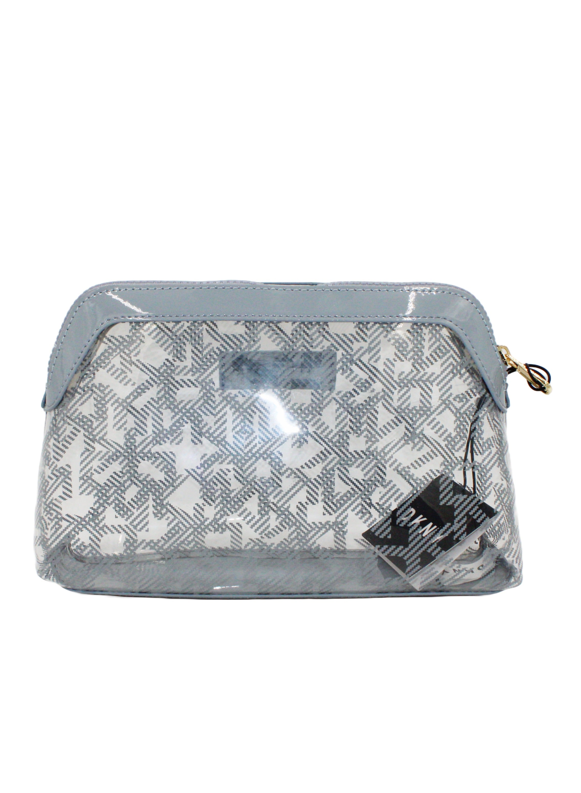 DKNY Lucid Dream Beauty Pouch Cosmetic Bag, Travel Make up Bag Small, Small Lightweight Cosmetic Bag Storage Bag, Small Makeup Bag, Travel Toiletry Bag