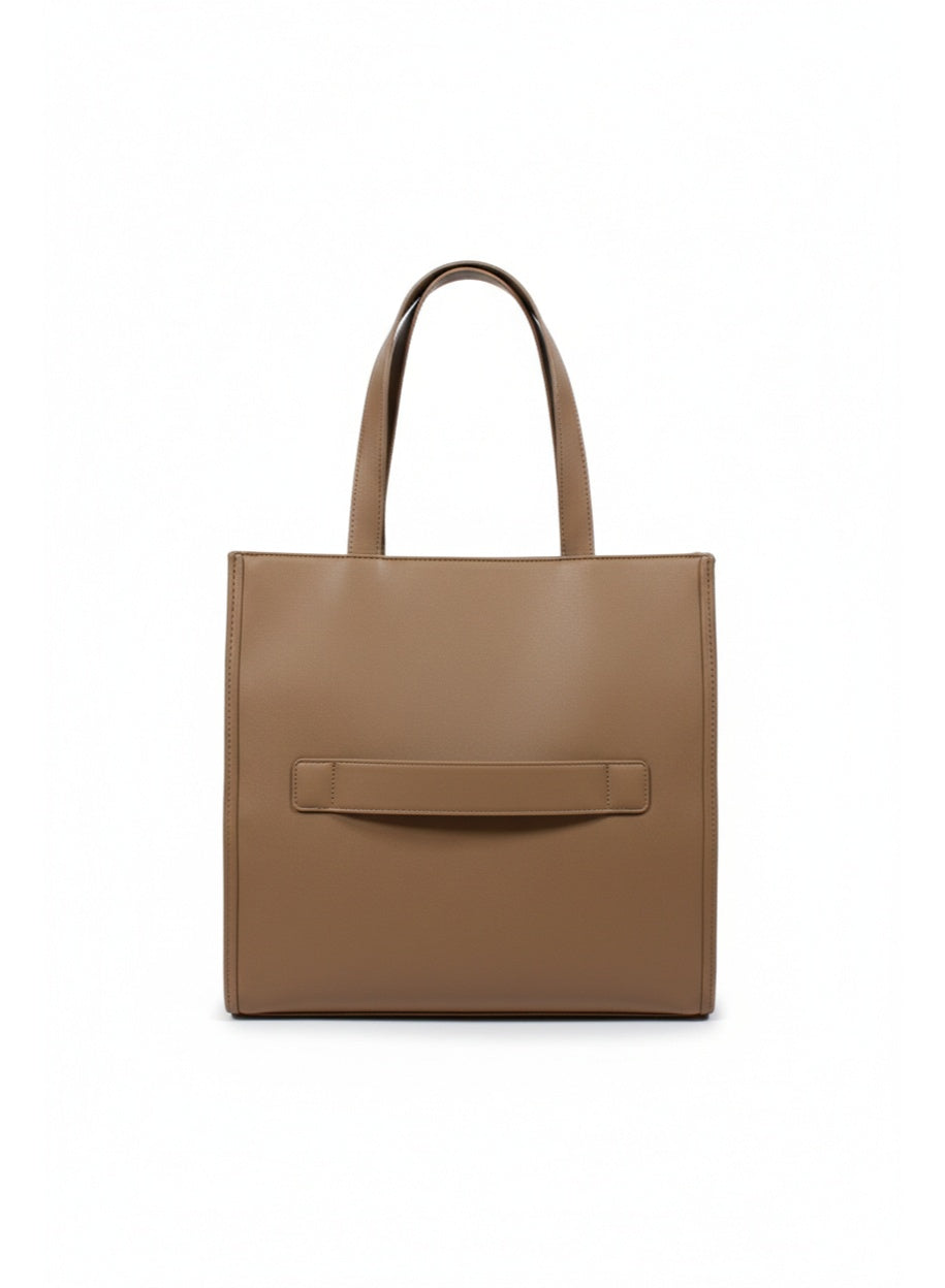 Uptown women's handbag & shoulder bags Women Shoulder Tote Bags Top Handle Satchel Color Walnut