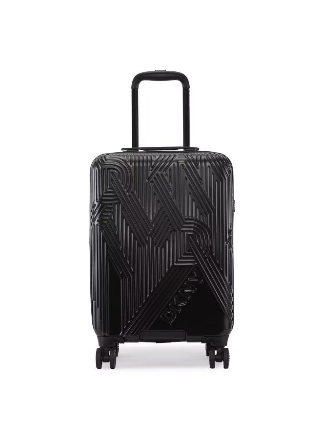 DKNY City Scape Hardside Luggage on Wheels for Unisex | Ultra Lightweight ABS with Spinner Wheels 4 Color Black