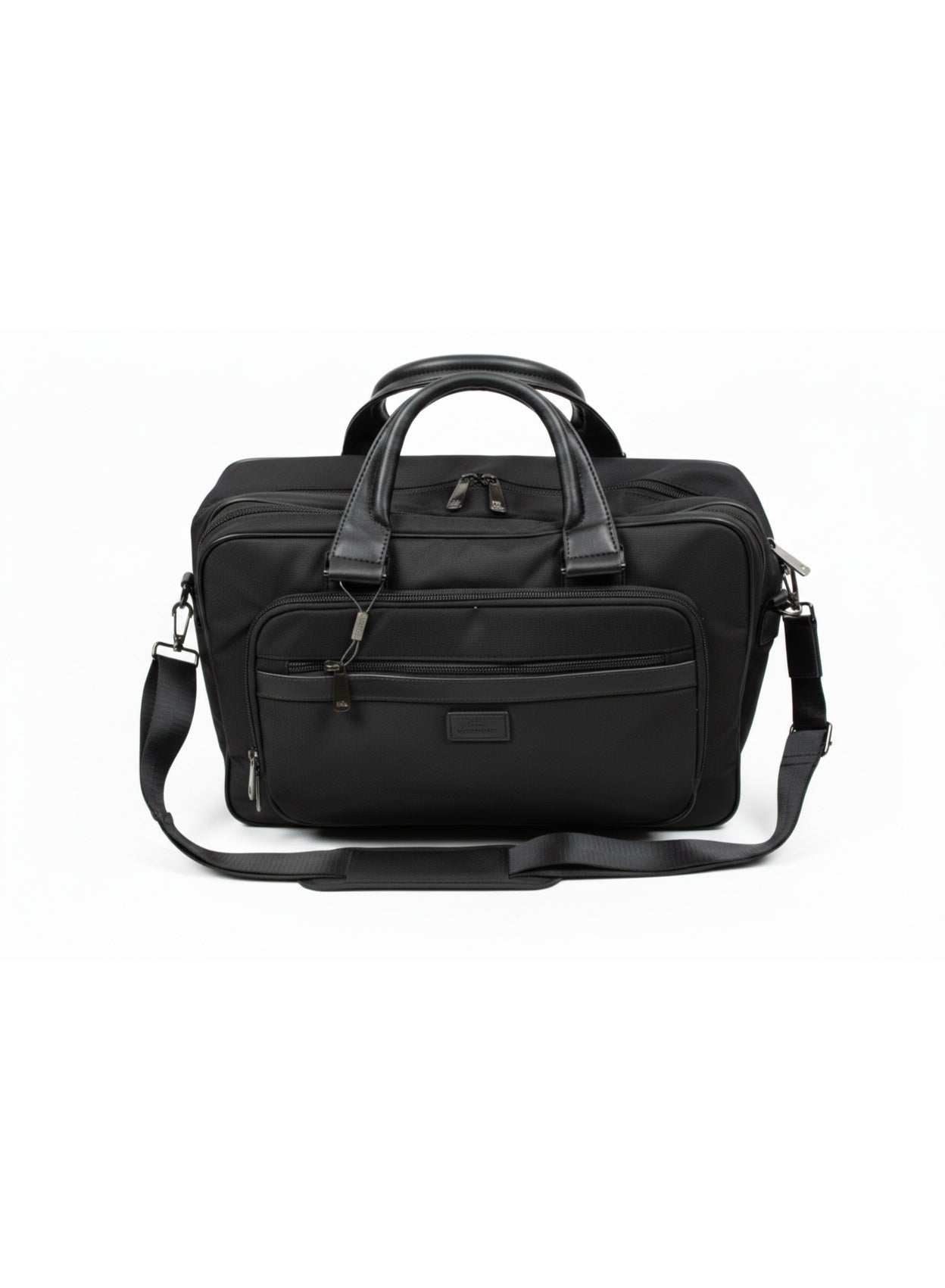 David Jones Mens Hand Bag Stylish and Durable Everyday Carry | Color Black(932207)