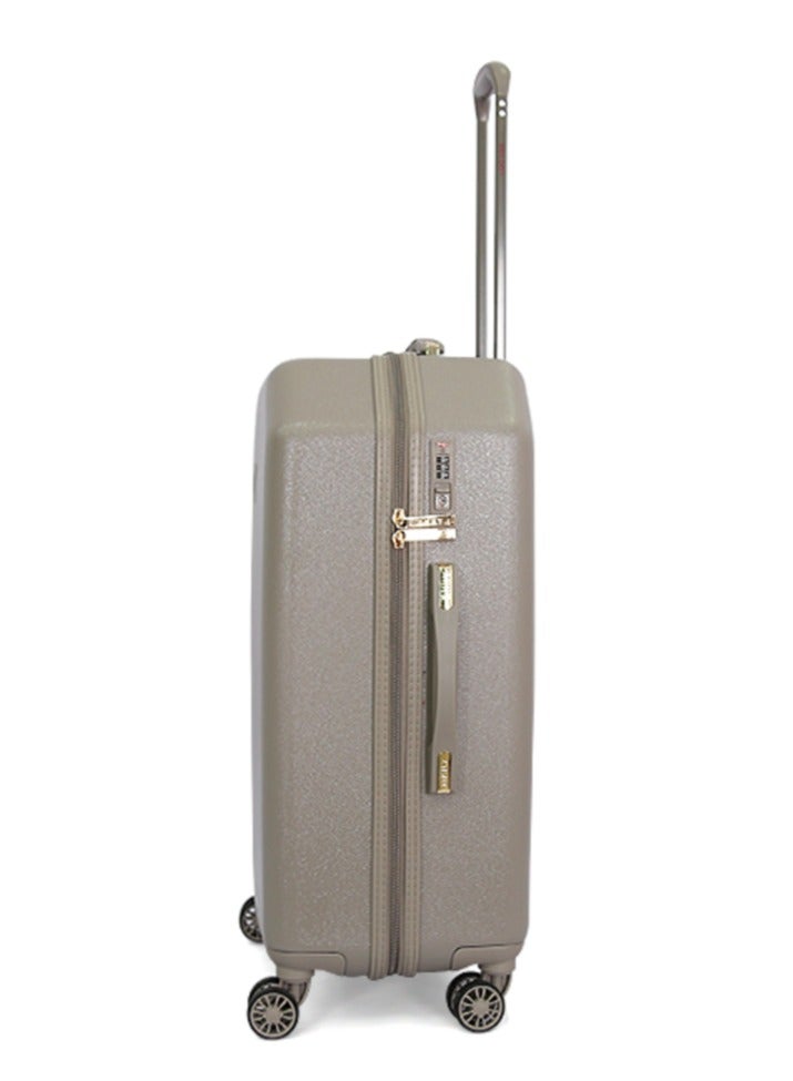 Allure Hardside Luggage on Wheels for Unisex | Ultra Lightweight ABS on with Spinner Wheels 4 Color Clay