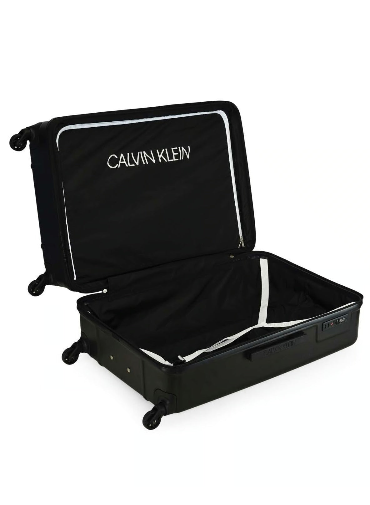 CONTROL Hardside Spinner Luggage On Wheels, Ultra Lightweight ABS, 4 Double Wheels